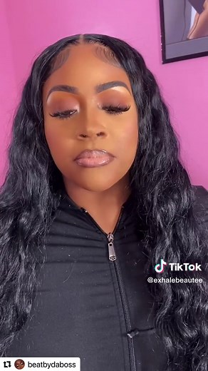 Natural Full Face Makeup Tutorial for Black Women