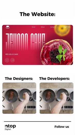 How Designers & Developers Create Magic! ✨ | InTop Digital #intopdigital