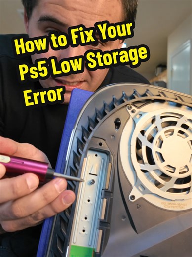 The Easiest and most useful upgrade to you ps5 and fix that storage error #tiktokshopstockup #tiktokshopcreatorpicks #ps5 #upgrade #storage