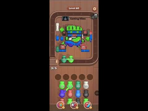 Color Blaze Shooter Level 60 Walkthrough Solution