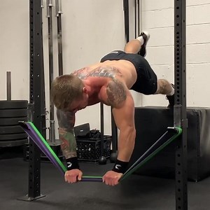 87K views · 5.8K reactions | Band Push Up Variations . . Using...