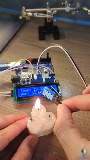 DHT22 Sensor with Arduino Real-Time Temperature & Humidity Monitor