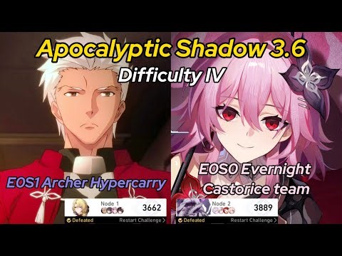 NEW APOC v3.6 | E0S1 Archer Hypercarry & E0S0 Evernight x Castorice