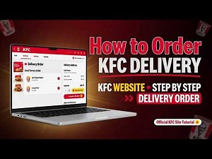 How to Start a KFC Delivery Order on the KFC Website