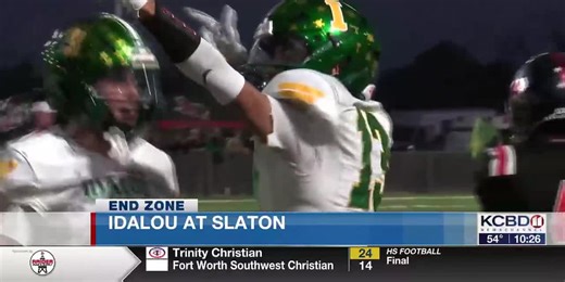 Idalou makes statement with 41-6 at Slaton