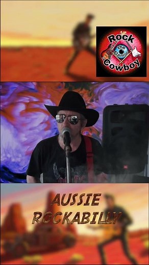 "Aussie Rockabilly Rockhouse"| ROCK the Flamin' Cowboy 🎸 Rockabilly 🎙 Rock'n'Roll 🇦🇺 Aussie Rock