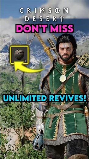 You NEED This RECIPE For UNLIMITED REVIVES | Crimson Desert Tips And Tricks