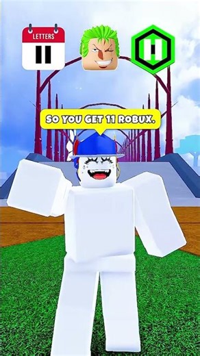 SAY YOUR NAME IN ONE PIECE AND WIN ROBUX IN BLOX FRUITS! ⛏️ #shorts