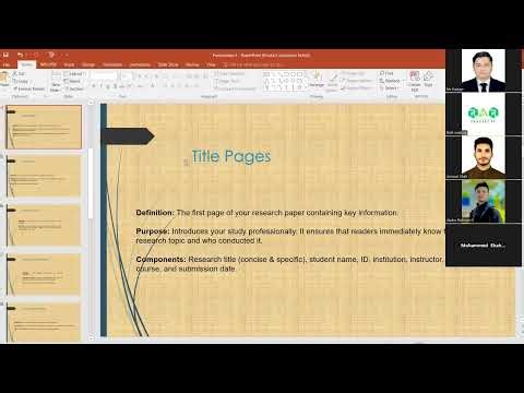 Final Project Research Paper Guide” session.