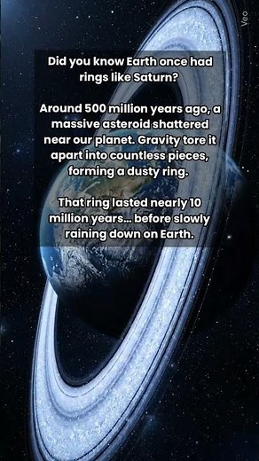 Earth Once Had Rings Like Saturn 🌍✨ | Forgotten Cosmic Mystery