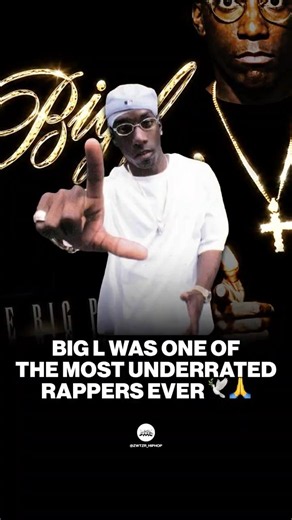 Big L was the one of the most underrated rappers ever 🕊️💯 #rap #hiphop #bigl #viral #foryou