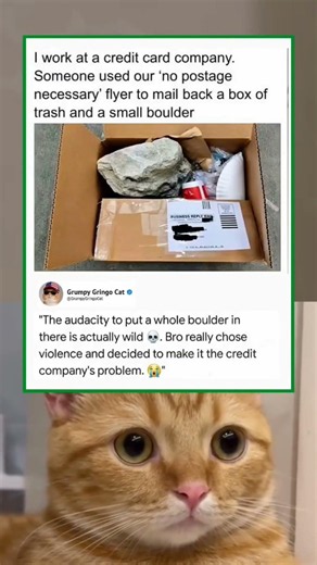 pov: they mailed back a literal boulder 💀 | funny memes | dank memes | viral memes