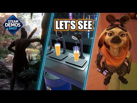 From Aztec Empires to Nightclubs — Steam Demos