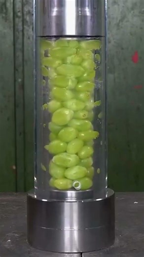 Sweet Green Grape Pressing Process #shorts