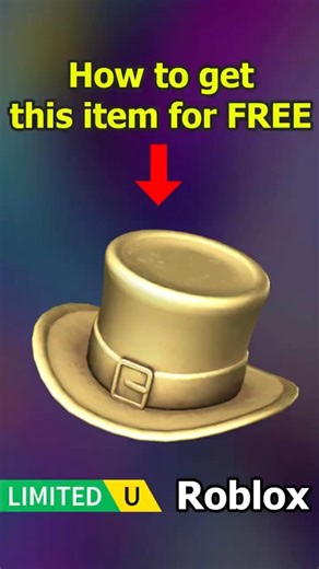 FREE UGC LIMITED - HOW TO GET UGC Golden St Patrick's Day Leprechaun Top Hat #roblox #freeugc #ugc