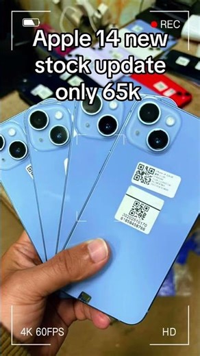 Apple 14 price 65k only 128.256.512GB new stock update waterproof #applemarket