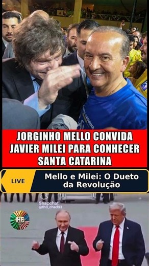 Mello and Milei's plan for the Brazilian right #rightwing #milei #politics