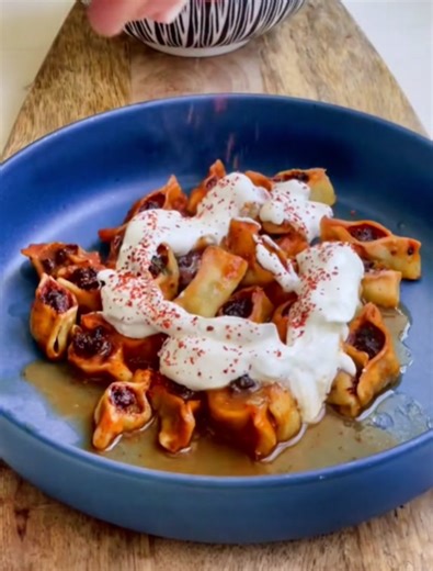 Step by step Armenian manti recipe