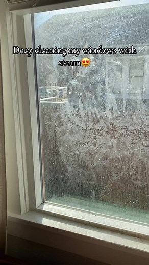 Steam cleaning windows..new obsession😍 i honestly love this thing so much. I cqnt say it enough! #steamcleaning #steammop #cleaningmywindows #windowsdeepcleaning #deepcleaning #springcleaning #cleaninghacks #cleanwithme #cleaningmotivation #cleantok