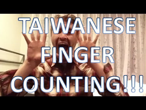 Taiwanese finger counting system