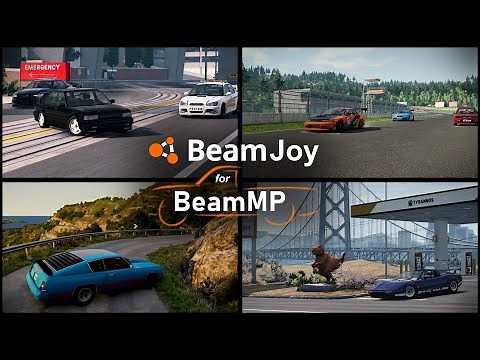BeamJoy - All-in-One mod for BeamMP (BeamNG.drive) - Official Trailer