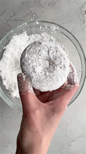 Powdered Sugar Donuts