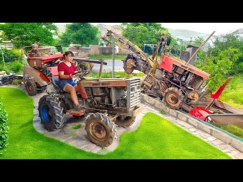 Fully Restored A Agricultural Machinery Abandoned In Junkyard For 20 Years - Top Restoration Skills