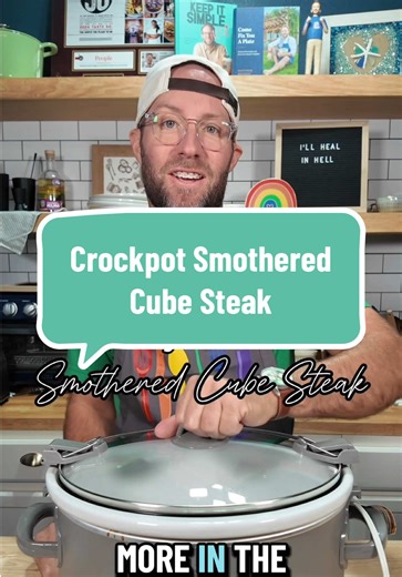 Crockpot Smothered Cube Steak Recipe