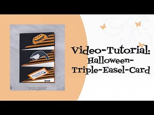 Tutorial: Halloween-Triple-Easel-Card