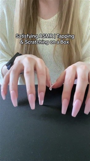 ASMR Nail Tapping & Scratching on a Box 📦 [No Talking]