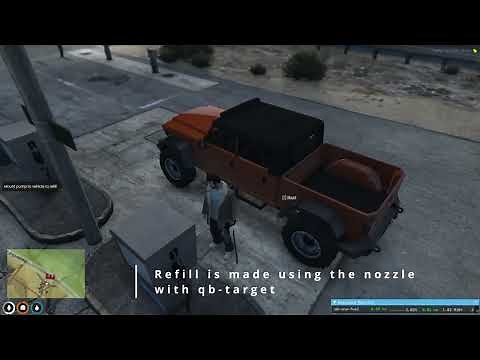 Qb/ESX Fuel by Sna with fuel nozzles and electric charging