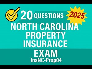 North Carolina Property Insurance Practice Exam (InsNC-Prop04) - 20 Questions Free