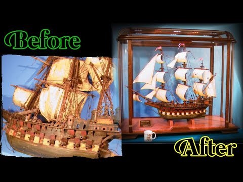 Ship Model Repair and Restoration