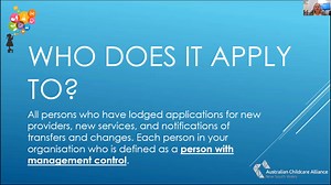 Quickies - Getting It Right! The Approved Providers Approval Process (22 Jun 2021)