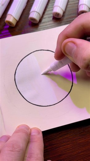 [ASMR] Drawing Your Profile Pictures: White Circle?! (#shorts)