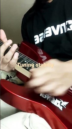 Jackson dinky js11 test tuning stabiliy