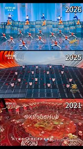Unitree is hitting the Spring Festival Gala stage for the third time, evolving from dancing robot dogs to martial arts masters! 🤖Back in 2021, 24 robot dogs made their debut with a synchronized cluster dance. By 2025, 16 H1 humanoids were performing folk dances and even tossing handkerchiefs.Now in 2026, they’ve peaked with high-stakes Kung Fu.