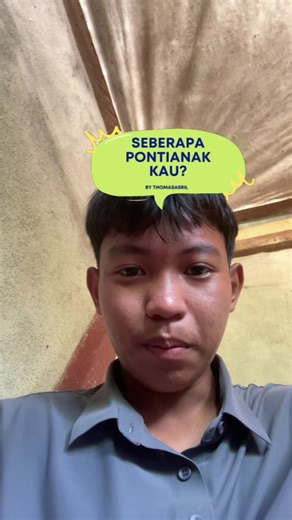 Seberapa Pontianak Kamu? Uji Pengetahuan Bahasa Pontianak