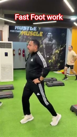 HIIT Fast Footwork 🔥 | Speed + Agility Booster#sports #fitnessmotivation