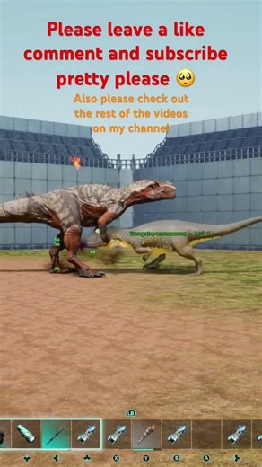 Yangchuanosaurus Vs Antrodemus | Ark Survival Ascended | Ark Mods | Ark Battles | Gameplay | Ai