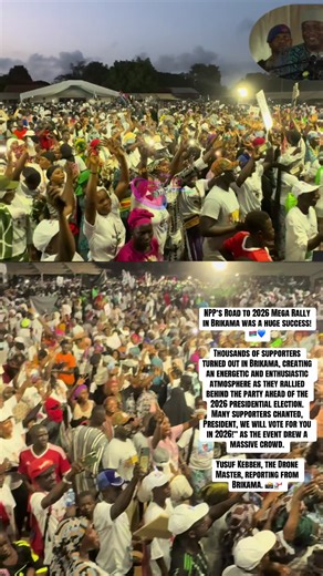 NPP Road to 2026 Mega Rally in Brikama — Huge Turnout