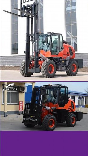 Carretilla Elevadora Diésel Todoterreno Robusta 4-5 Ton - Capacidad 4x4 Todo Terreno!