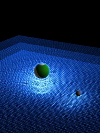 This is what gravity actually looks like. #LearnOnTikTok #TikTokLearningCampaign