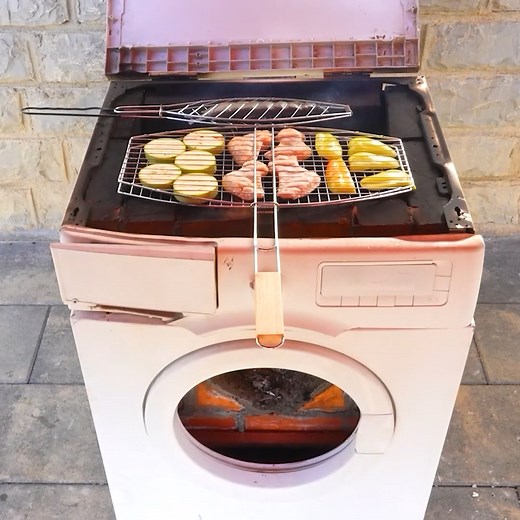 6.5K views · 19 reactions | From an old washing machine to a wood stove  | Makeup Lessons | Facebook