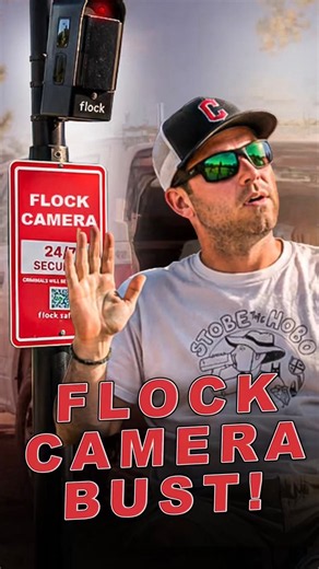 Flock Camera CALLED POLICE - BUSTED My Stealth Camp