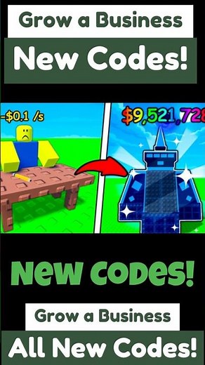 New Grow a Business Codes - New Codes For Grow a Business Roblox Codes 2025