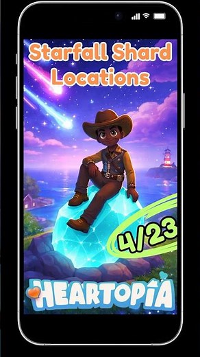 Starfall Shard Locations for Thursday April 23rd 2026 in Heartopia!