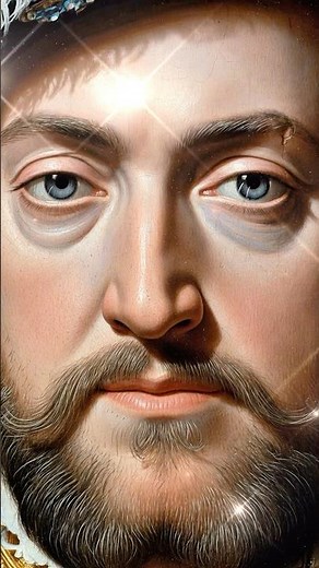 This portrait hides what Henry VIII didn't want you to see. #tudors #art