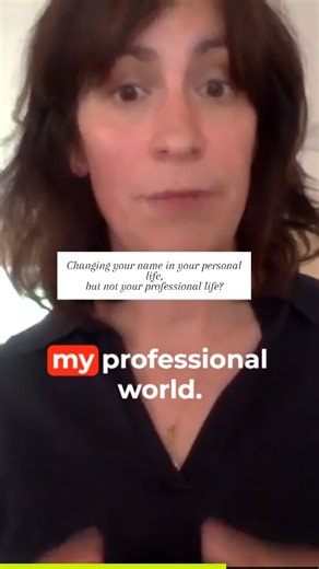 Changing your name in your personal life, but not your professional life? Totally doable but requires a little bit of prep. Ready to make life admin a little easier? Select your package today, link in bio #NameAwitch #NameChange #NewName #NewlyWeds | Name Switch | Facebook