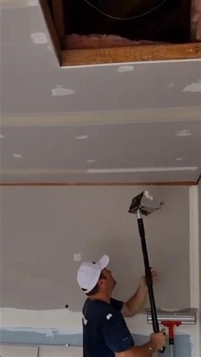 This is a drywall flat finishing box time saver